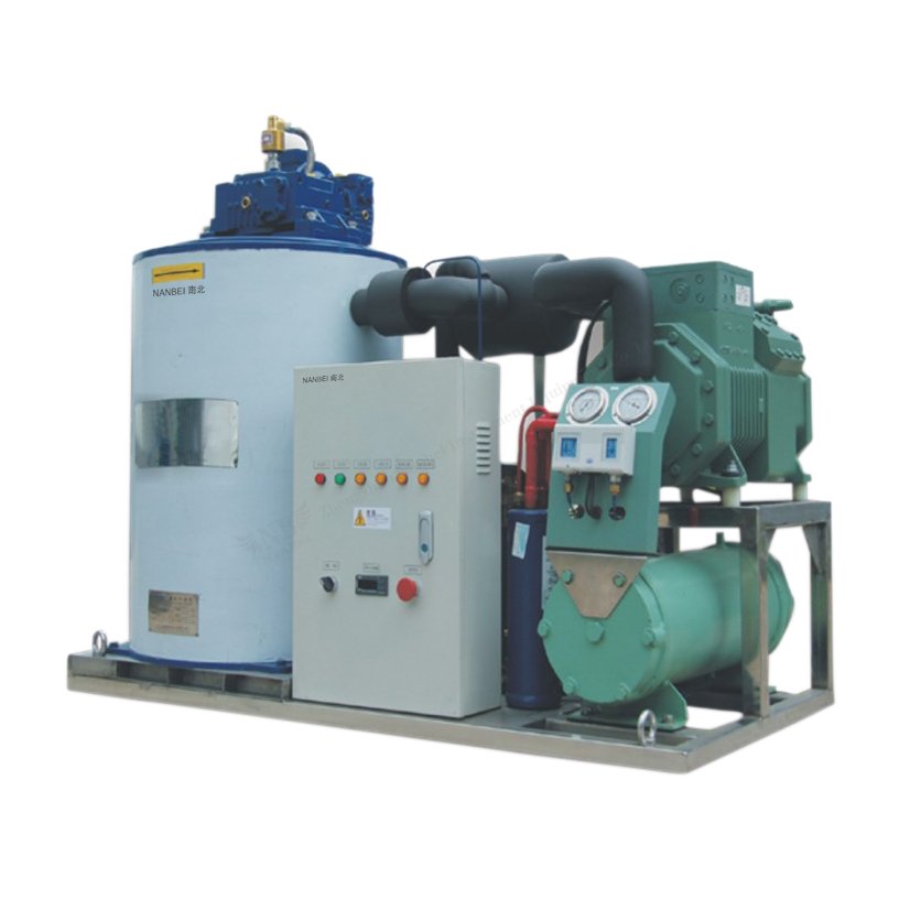 2t/24h Seawater Flake Ice Machine